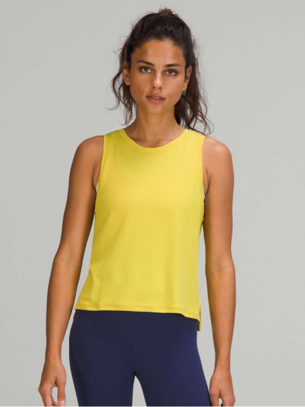 lululemon athletica Train to Be Tank Top - Yellow
